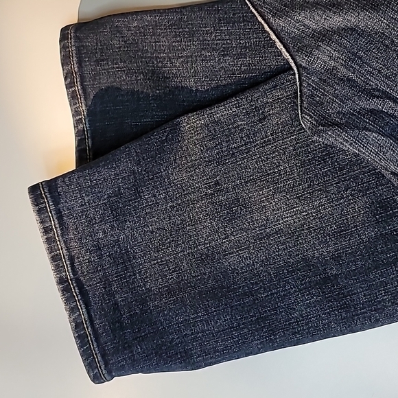 KUT FROM THE KLOTH Straight Leg Midwash Embroidered Pocket Jeans - Picture 3 of 5